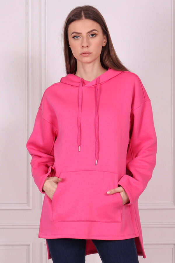 Bluza różowa oversize Roma Fashion